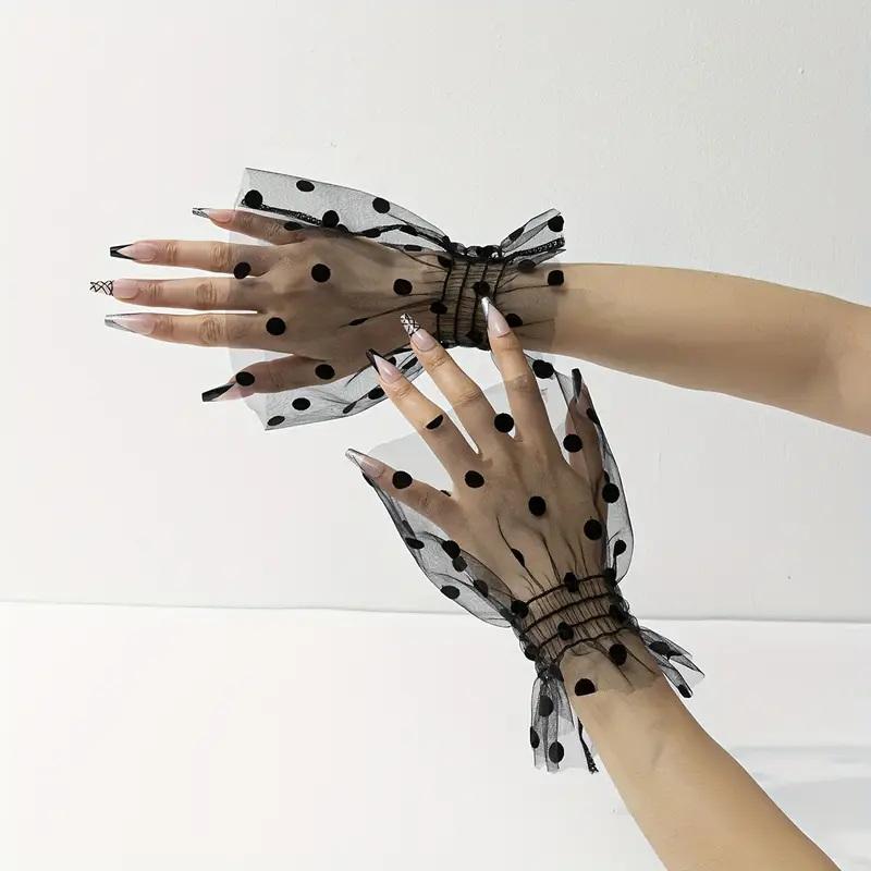 Women Fashion Gloves - 1 زوج الدعائم مسمار نصائح عرض