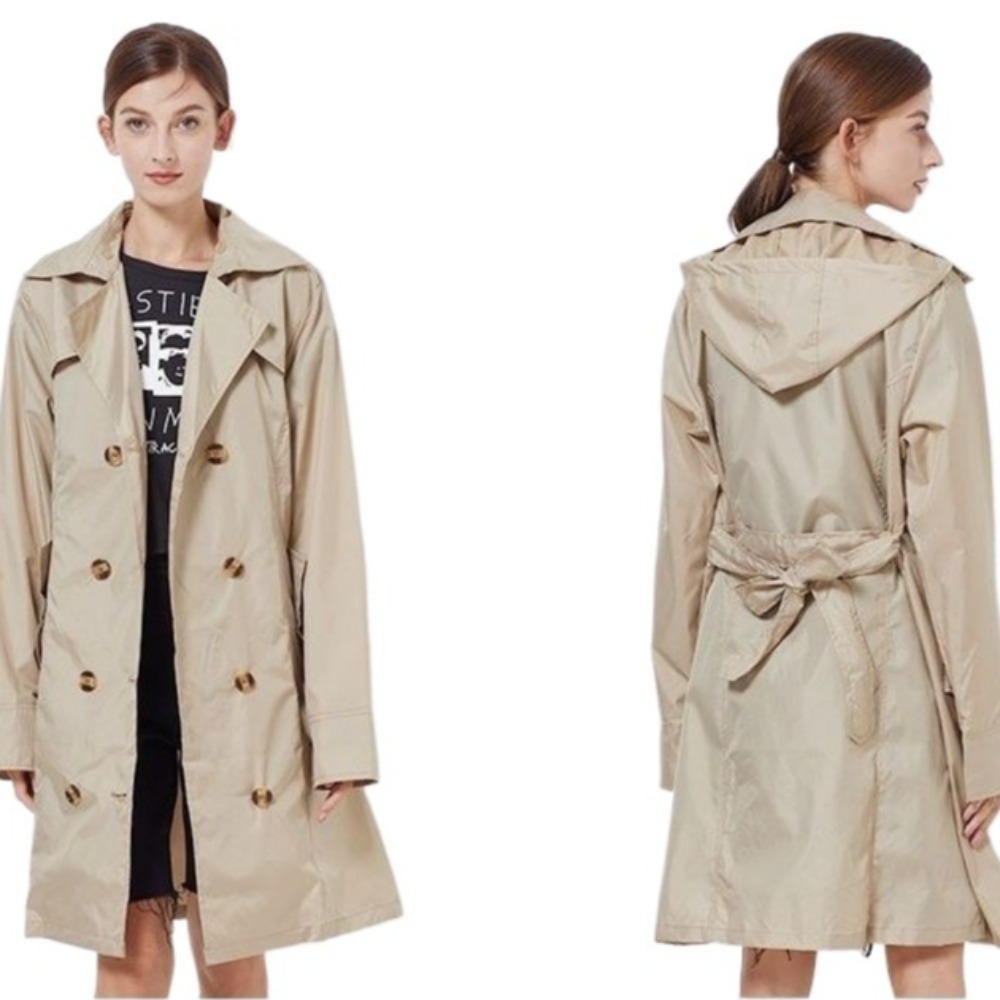 Women'S Fashion Raincoat - معطف واقٍ من المطر خفيف الوزن