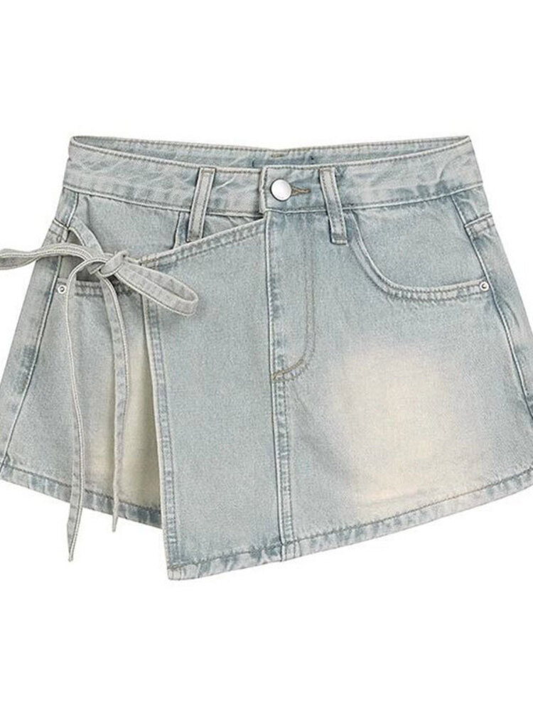 شورت جينز نسائي بخصر مرتفع، أز - مراجعة Denim Shorts Women وسعره