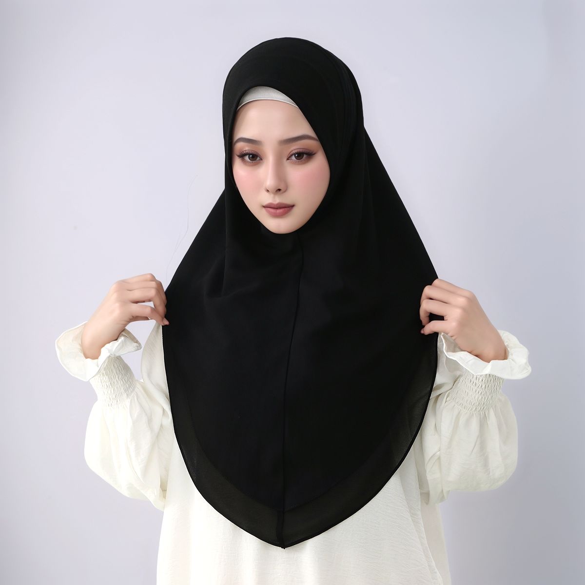 شيفون جديد مزدوج الطبقات جاهز  - مراجعة Women Fashion Wear وسعره
