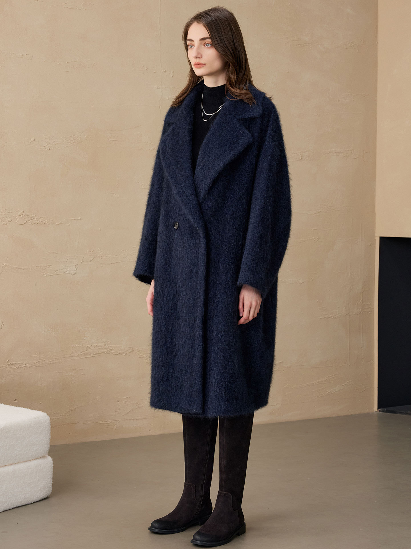 سترة نسائية من الصوف من Alling - مراجعة Women'S Fashion Long Coat وسعره