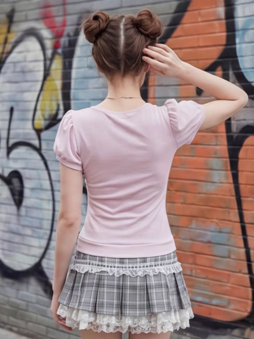 بلوزة نسائية وردية مزينة بالدا - مراجعة Women Fashion Wear وسعره