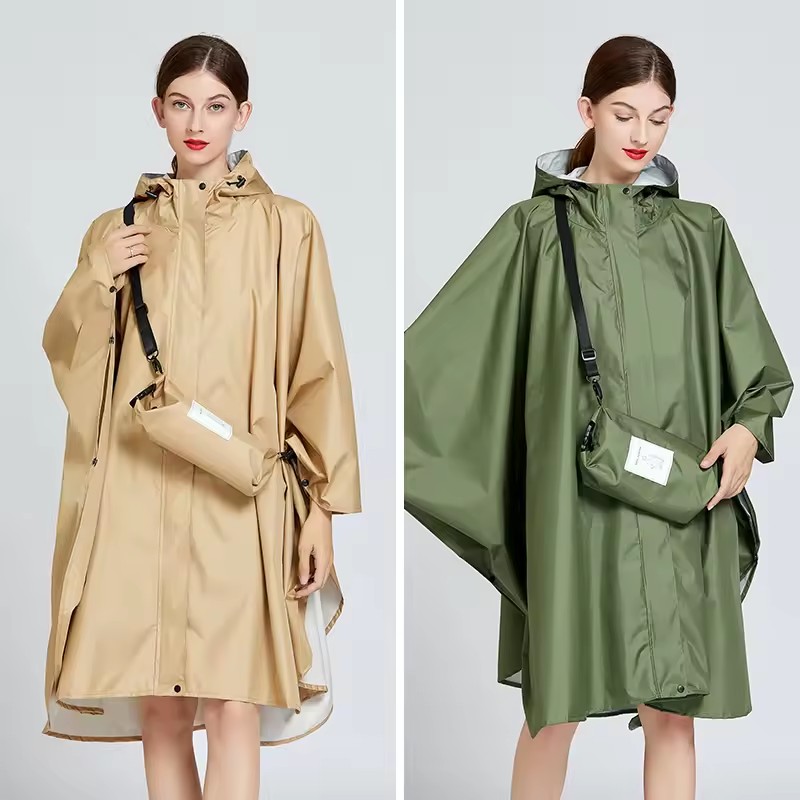 الموضة المحمولة الرجال والنساء - مراجعة Women'S Fashion Raincoat وسعره