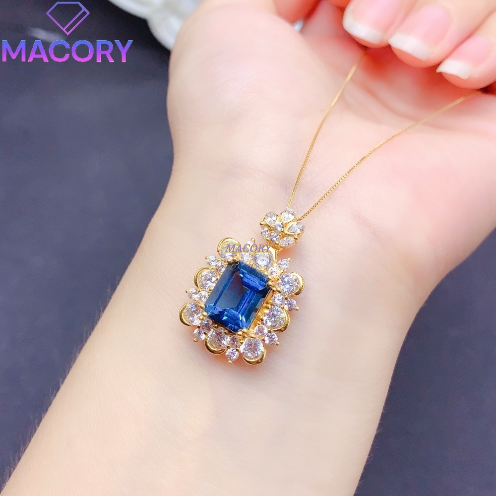 قلادة توباز لندن الأزرق الطبيع - مراجعة Women'S Fashion London وسعره