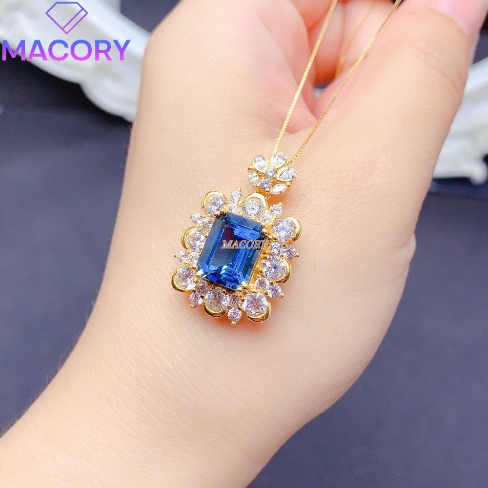 قلادة توباز لندن الأزرق الطبيع - مراجعة Women'S Fashion London وسعره