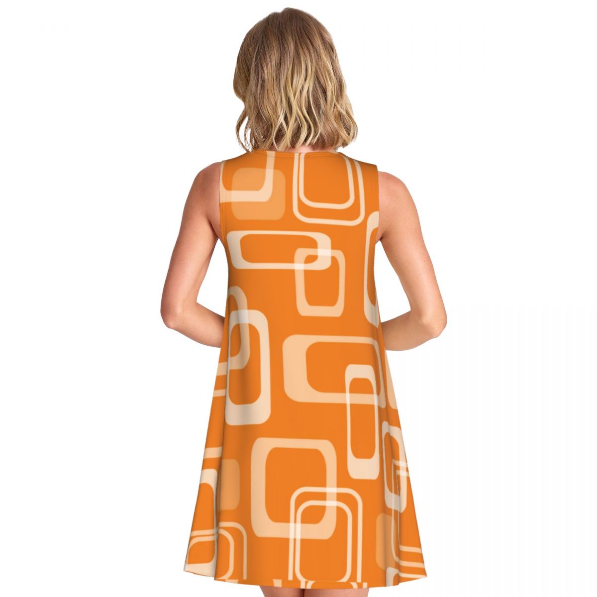فستان برتقالي ريترو موديل الست - مراجعة Women'S Fashion Of The 60S وسعره