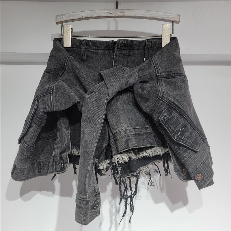 شورت جينز نسائي بتصميم عتيق مغ - مراجعة Denim Shorts Women وسعره