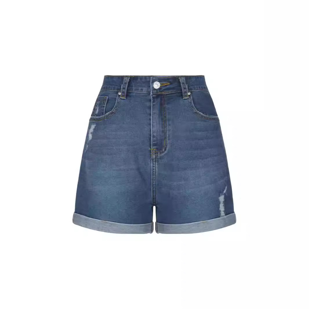 شورت جينز نسائي ملابس الشارع م - مراجعة Denim Shorts Women وسعره