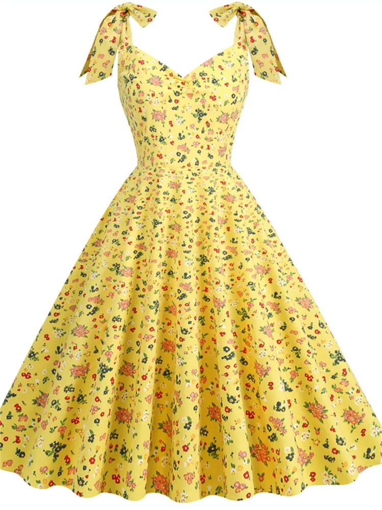 فستان مكتب زهري للنساء ، كلاسي - مراجعة Women'S Fashion Of The 60S وسعره