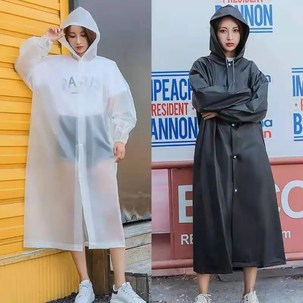معطف مطر جديد مقاوم للماء للبا - مراجعة Women'S Fashion Raincoat وسعره